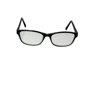 CANNY VISION Black on Crystal LINDA Eyeglasses 51-18-140 Frames Only